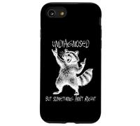 Undiagnosed But Something Ain't Right Raccoon Feral Funny Coque pour iPhone SE (2020) / 7 / 8