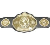 Undisputed Belts Ceinture de championnat du monde - Texte de bannière personnalisé et options de couleur - Production en 2 jours