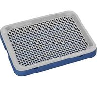 Undr Dog Potty Tray Puppy Pee Pad Holder 44 X 40cm Entraînement en Intérieur pour Petits Et Moyens Chiens Blanc, Blue-50x36x5cm