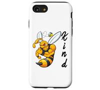 Une Abeille Cool dans Un Monde où Vous Pouvez être Tout ce Qui Doit être Gentil Coque pour iPhone SE (2020) / 7/8