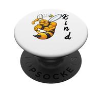 Une Abeille Cool dans Un Monde où Vous Pouvez être Tout ce Qui Doit être Gentil PopSockets PopGrip Adhésif