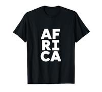 Une Afrique drôle Dit Une Typographie Noire audacieuse T-Shirt
