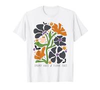 Une Ambiance effrayante et des marées Florales, Style rétro, fantôme, Citrouille, Halloween T-Shirt