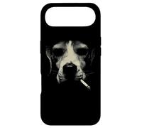 Une Ambiance Urbaine surréaliste en Forme de félin Qui Fume Un Visage de Chat Coque pour iPhone Air