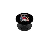 Une Américaine Sexy a élevé Monaco Blood Heritage PopSockets PopGrip Adhésif