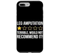 Une Amputation de Jambe Terrible ne recommanderait Pas Une Jambe amputée Coque pour iPhone 7 Plus/8 Plus