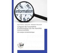 Une analyse microéconomique - Sofyan Oumane, - P.academiques Francophones - broché - Etude