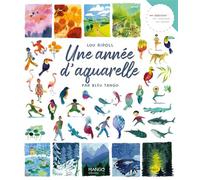 Une année d'aquarelle par Bleu Tango - Lou Ripoll - Mango - broché - Guide
