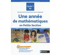 Une année de mathématiques en Petite Section
