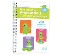 Une année de phonologie - MS - Principe alphabétique - Eloisa Scichilone - Mdi Eds - broché - Guide