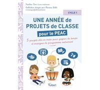 Une année de projets de classe pour le PEAC (Parcours d'éducation artistique et culturelle) - Cycle 1: 5 nouveaux projets clés en main à dominante ... pour gagner du temps et enseigner autrement
