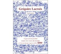 Une année euphoristique - Grégoire Lacroix - Max Milo - broché - Anthologie