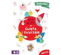 Une année sans ennui Noël et coutumes Anna Wawak (Buch auf Polnisch)