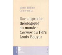 une approche theologique du monde cosmos de louis bouyer (0)