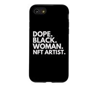 Une Artiste NFT Dope Black Woman a renforcé Le Mois de l'histoire des Noirs Coque pour iPhone SE (2020) / 7/8