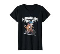 Une Aventure Amusante pour Chats à Meowntain Biker T-Shirt Graphique avec Valeur