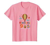 Une Aventure d'anniversaire de Neuf Jours pour la célébration des Enfants T-Shirt, Enfant, Rose, 12 Ans