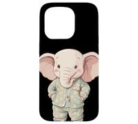 Une aventure endormie avec cet éléphant en pyjama Coque pour iPhone 15 Pro
