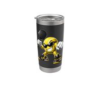 Une Balle De Padel Géniale Pour Un Joueur De Padel Cool Gobelet isotherme en acier inoxydable double paroi
