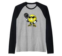 Une Balle De Padel Géniale, Un Joueur De Padel Génial Manche Raglan