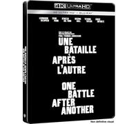 Une bataille après l'autre Limitée Steelbook (4K-UHD, Blu-ray) [4K Ultra HD + Blu-ray - Boîtier SteelBook limité] [HD DVD]