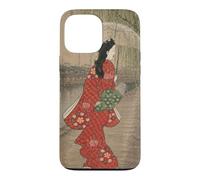 Une beauté Qui Regarde en arrière même Les Jours de Pluie Coque pour iPhone 13 Pro Max