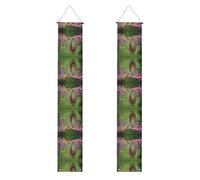 Une belle bannière de porche imprimée cerf, bannières décoratives à suspendre, adaptées pour la décoration intérieure et extérieure de porche de jardin