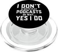 Une Blague Amusante sur Un auditeur de Podcast PopSockets PopGrip pour MagSafe