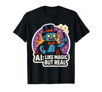 Une Blague d'ingénieur en Intelligence Artificielle comme la Magie mais la Vraie Intelligence Artificielle T-Shirt