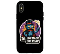 Une Blague d'ingénieur en Intelligence Artificielle comme la Magie mais la Vraie Intelligence Artificielle Coque pour iPhone X/XS