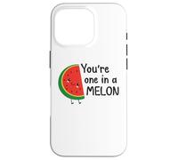 Une Blague Humoristique sur la pastèque Kawai One in a Melon Coque pour iPhone 16 Pro