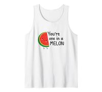 Une Blague Humoristique sur la pastèque Kawai One in a Melon Débardeur
