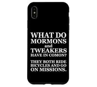 Une Blague Humoristique sur Les mormons, Un tweaker missionnaire Religieux de l'Église Coque pour iPhone XS Max