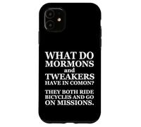 Une Blague Humoristique sur Les mormons, Un tweaker missionnaire Religieux de l'Église Coque pour iPhone 11