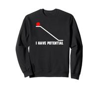 Une Blague sur la Physique, Une Science Amusante pour Hommes : J'Ai du potentiel Sweatshirt