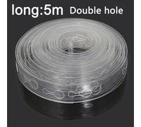 Une Bobine À Double Trou - Mini Pompe À Air Pour Ballons, Accessoire En Plastique, Portable, Utile, En Aluminium, Outils De Décoration, 1 Pièces