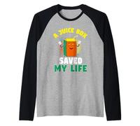 Une boîte à jus m'a sauvé la Vie Manche Raglan
