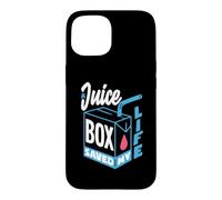 Une boîte à jus m'a sauvé la Vie Sensibilisation au diabète Coque pour iPhone 15