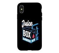 Une boîte à jus m'a sauvé la Vie Sensibilisation au diabète Coque pour iPhone X/XS