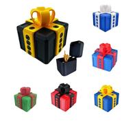 Une boîte cadeau surprise qui dérange, Superbe impression 3D, doigt central vertical, cadeau de vacances ennuyeux (2 PCS) (A7)