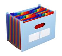 Une boîte de rangement accordéons multicouche pour trier les documents et les papiers