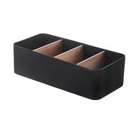 Une boîte de rangement multifonctionnelle pour divers objets, un bureau et le maquillage, Black 4ge, Taglia Unica