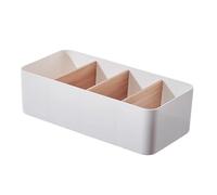 Une boîte de rangement multifonctionnelle pour divers objets, un bureau et le maquillage, White 4ge, Taglia Unica