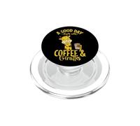 Une Bonne journée Commence avec Le café et Les girafes PopSockets PopGrip pour MagSafe