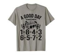 Une Bonne journée Commence avec Un Garage de Commande de feu 1-8-4-3-6-5-7-2 T-Shirt