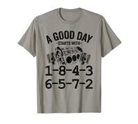 Une Bonne journée Commence avec Un Garage de Commande de feu 1-8-4-3-6-5-7-2 T-Shirt