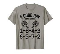 Une Bonne journée Commence avec Un Garage de Commande de feu 1-8-4-3-6-5-7-2 T-Shirt
