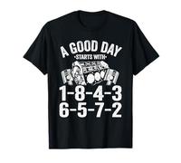 Une Bonne journée Commence avec Un Garage de Commande de feu 1-8-4-3-6-5-7-2 T-Shirt