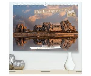 Une Bretagne unique (Calendrier mural haut de gamme 2027 DIN A2 vertical), CALVENDO calendrier mensuel: Un calendrier avec des motifs extraordinaires de la Bretagne