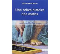 Une brève histoire des maths